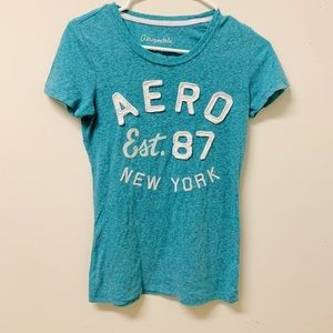 Aeropostale Teal Shirt